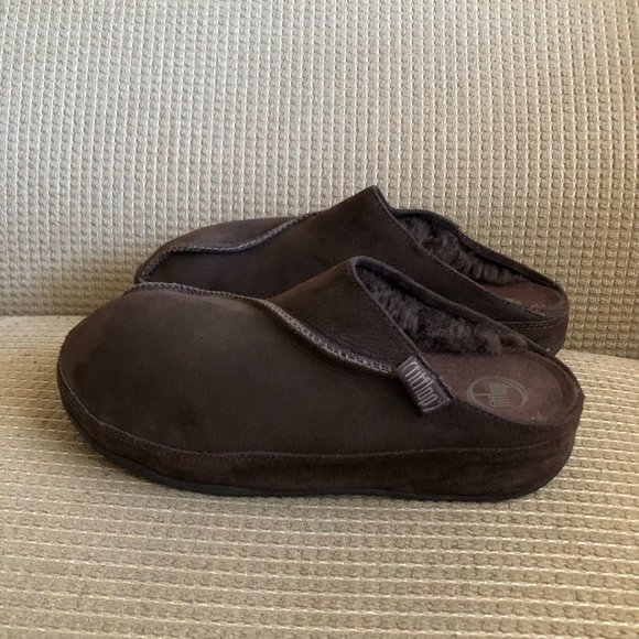 Fitflop Men\'s Brown Suede  Clogs main image 14